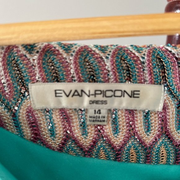 Evan Picone Dress - Size 14 - Picture 3 of 3